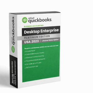 QuickBooks Desktop Enterprise 2023 Digital License Key – Lifetime Access (1 User)