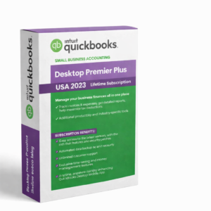 QuickBooks Desktop Premier Plus 2023 Digital License Key – Lifetime Access – USA Version (1 User)