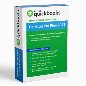 QuickBooks Desktop Mac Plus 2023 –  (1 User)