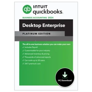QuickBooks Desktop Enterprise 2024 Platinum – (5 User)